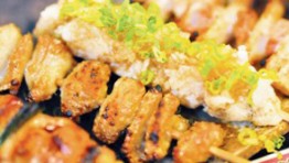 今月のお勧めプロモーション-焼き鳥5本+生ビールが100Bに！？